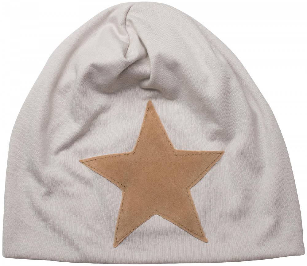 Stylebreaker Beanie mit aufgenähtem Kunstleder Stern Angebote