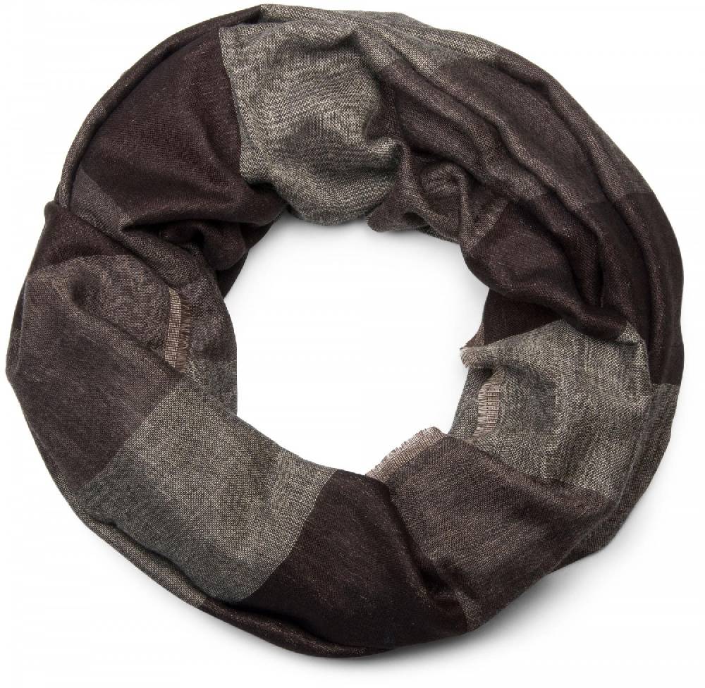 Stylebreaker Loop mit Streifen Paisley Muster Doubleface Fabrikpreis