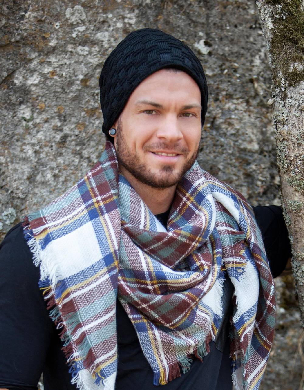 Stylebreaker XXL Deckenschal mit schottischem Tartan Plaid Karo Muster Günstig kaufen