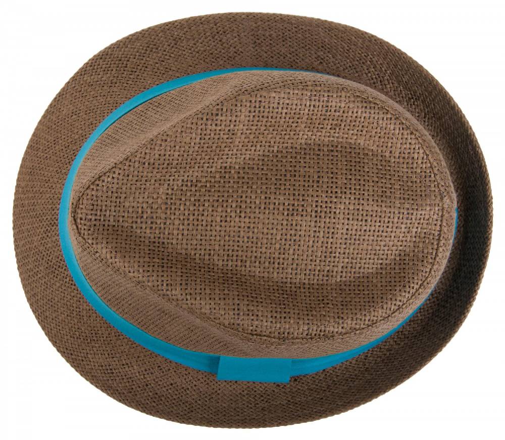 Stylebreaker Trilby Hut mit farbigem Zierband Black Friday