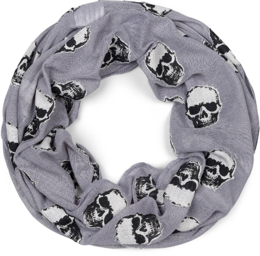 Stylebreaker Loop mit Totenkopf Applikation Osterangebot