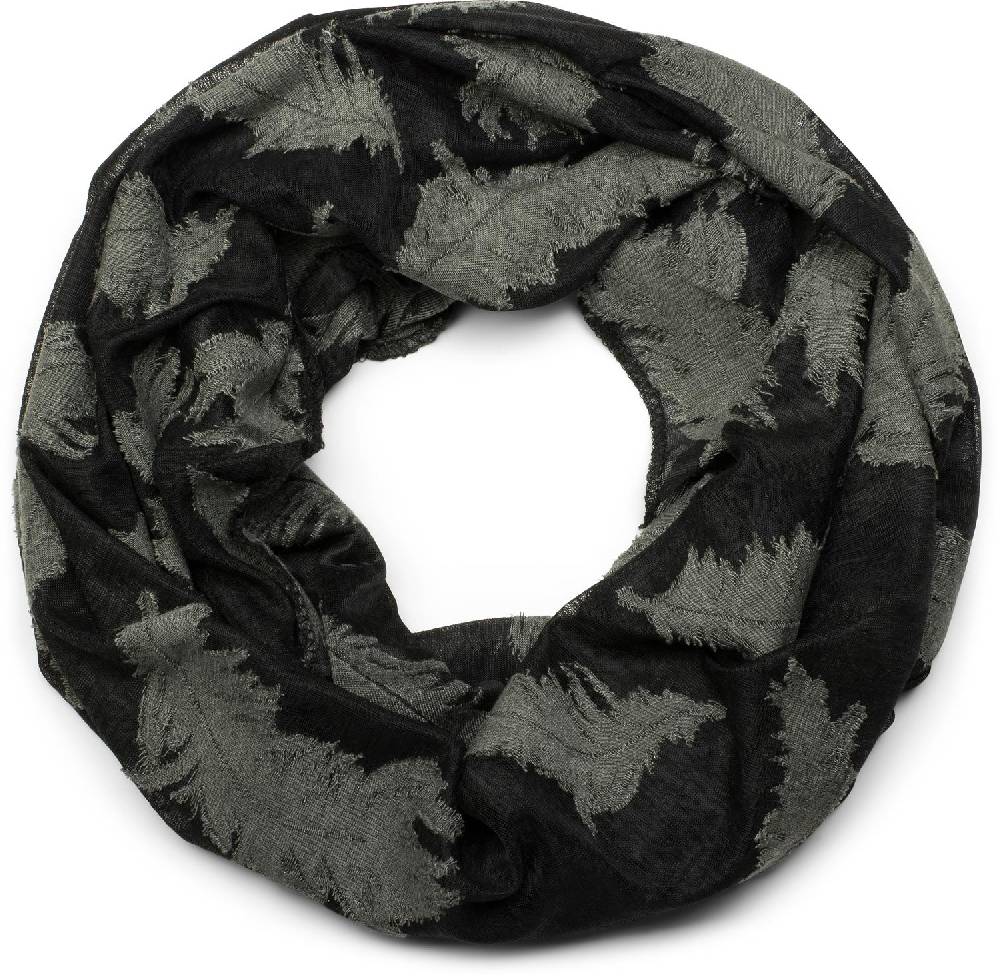 Stylebreaker Loop und Beanie Set mit gewebtem Feder Muster Top Angebot