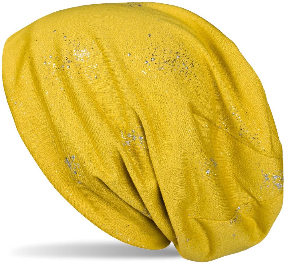 Stylebreaker Loop und Beanie Set mit Glitzer und Pailletten Neueste Mode