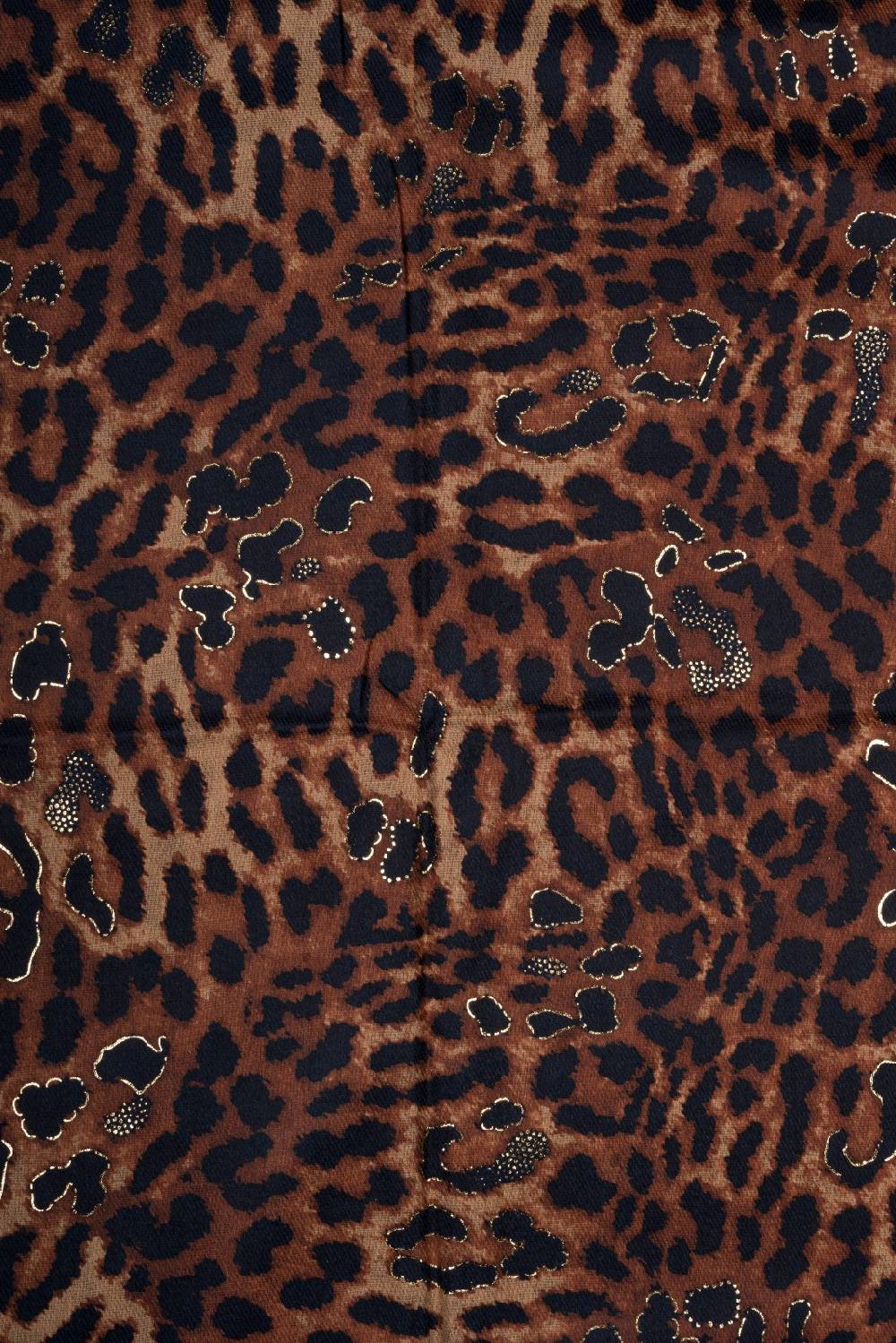 Stylebreaker Schal Leoparden Muster Metallic Details Online Outlet