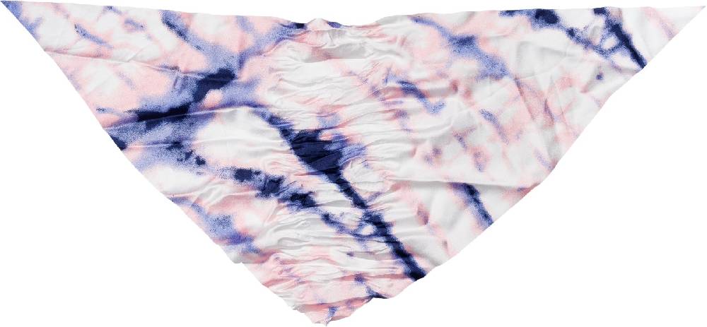 Stylebreaker Scrunchie Haargummi mit Schleife Batik Farbverlauf Neueste Stile