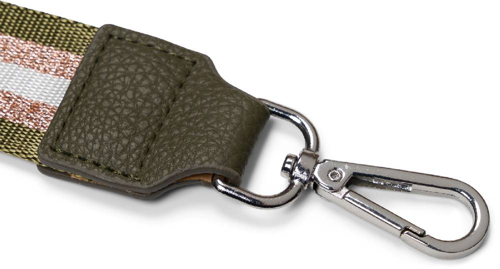 Stylebreaker Wechsel Taschengurt Metallic Streifen Muster Bis zu 60% Rabatt