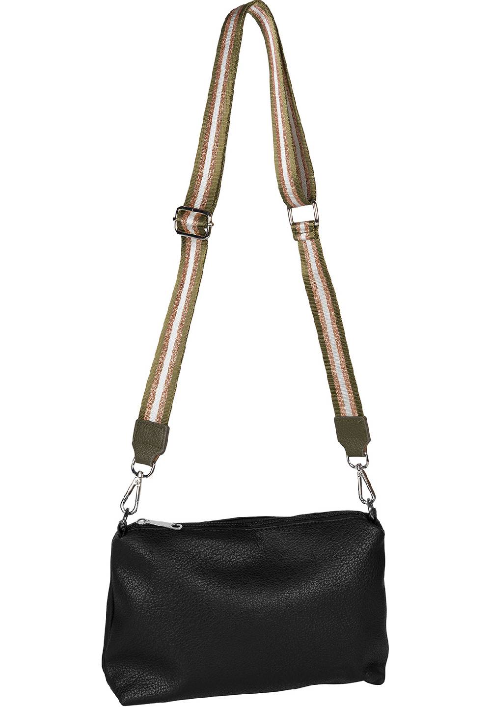 Stylebreaker Wechsel Taschengurt Metallic Streifen Muster Bis zu 60% Rabatt