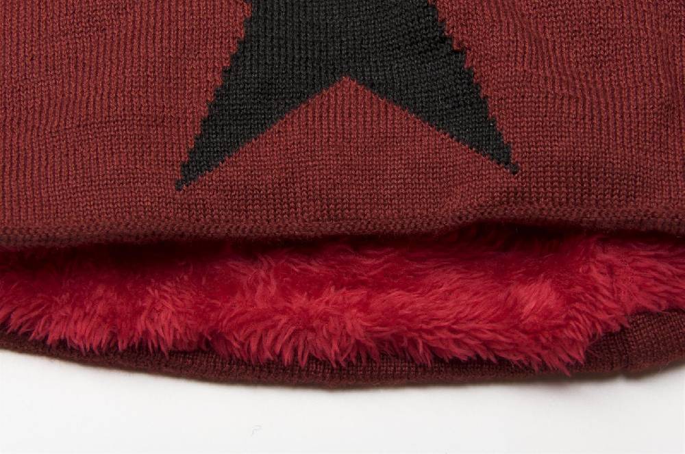 Stylebreaker Strick Beanie Mütze mit Stern Limitierter Zeitrabatt