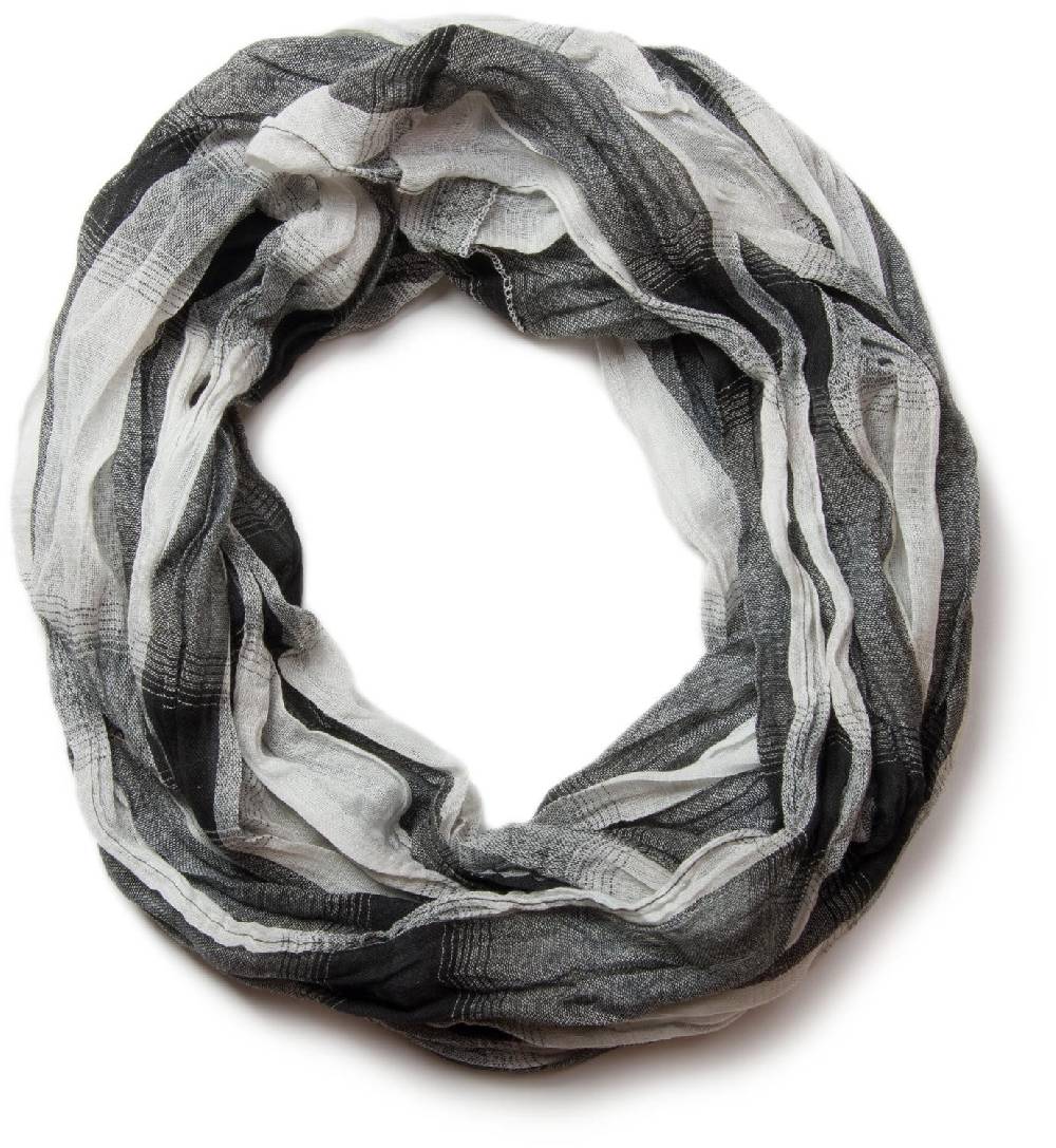 Stylebreaker Loop mit Streifen Karo Muster Flash Sale