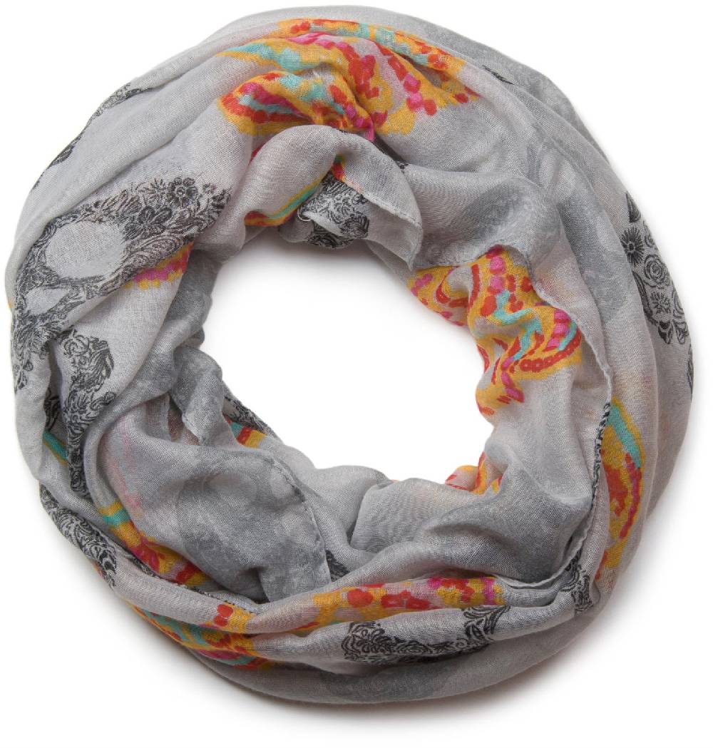 Stylebreaker Loop mit Sugar Skull Totenkopf Print Online Shopping