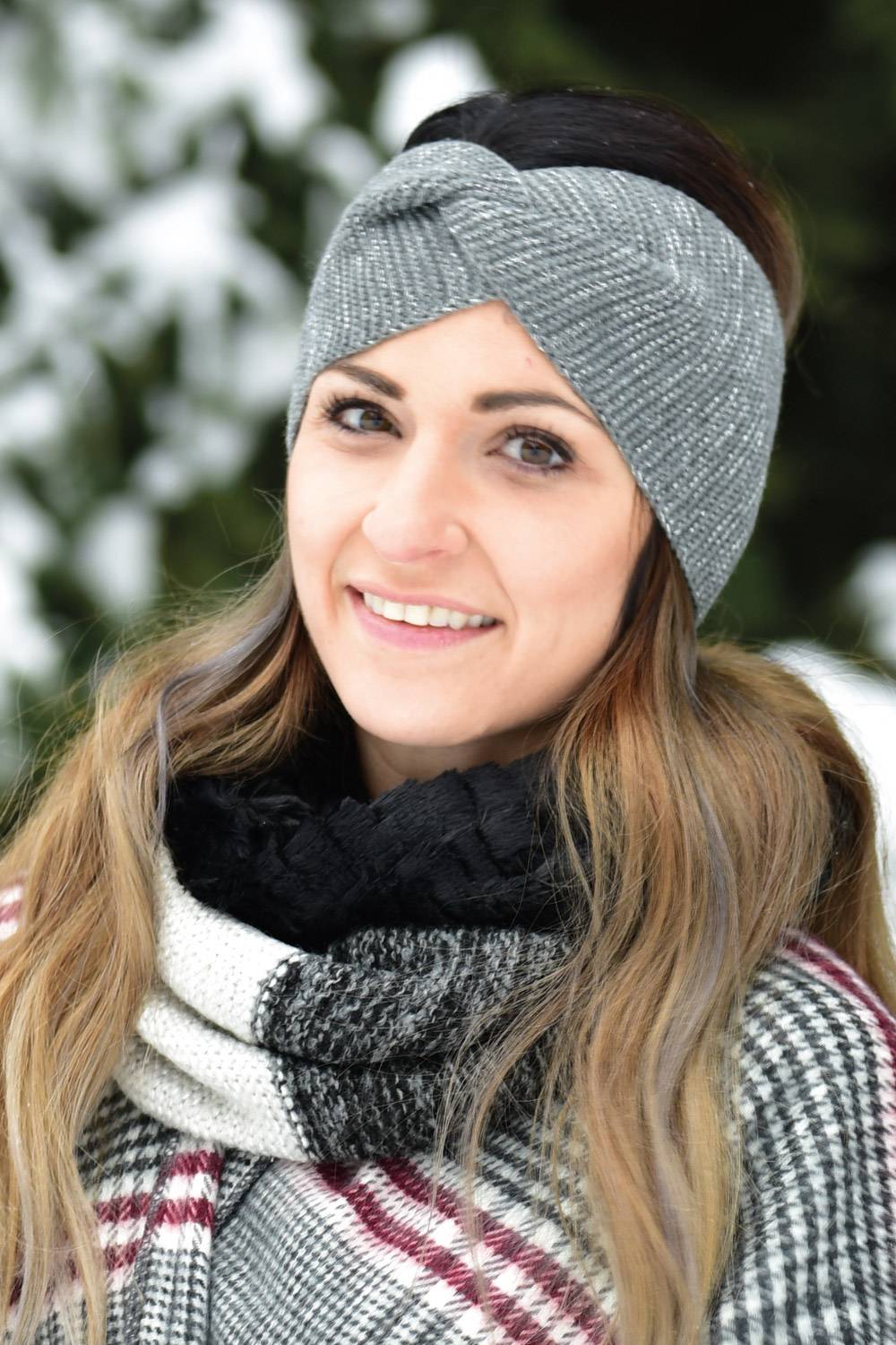 Stylebreaker Feinstrick Stirnband Twist Knoten Vatertagsangebot