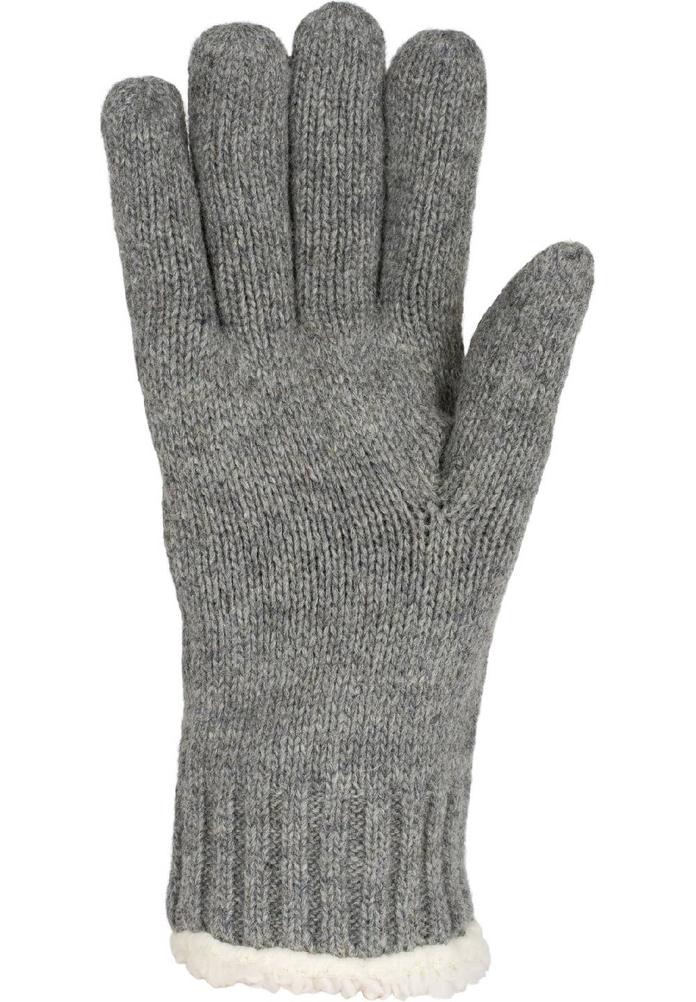 Stylebreaker Strickhandschuhe mit Schneeflocke, Strass und Fleece Valentinstagsangebot
