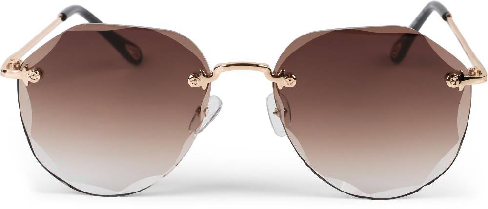 Stylebreaker Rahmenlose Piloten Sonnenbrille mit Diamant Schliff Bis zu 50% Rabatt