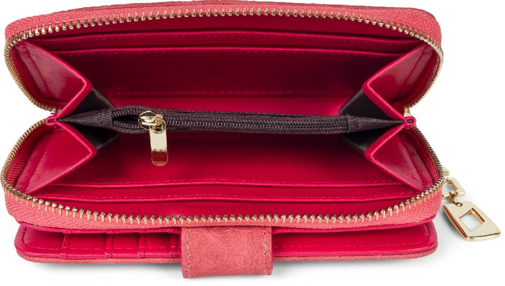 Stylebreaker Geldbörse mit Paisley Blumen Blüten Prägung 50% Rabatt mit kostenlosem Versand