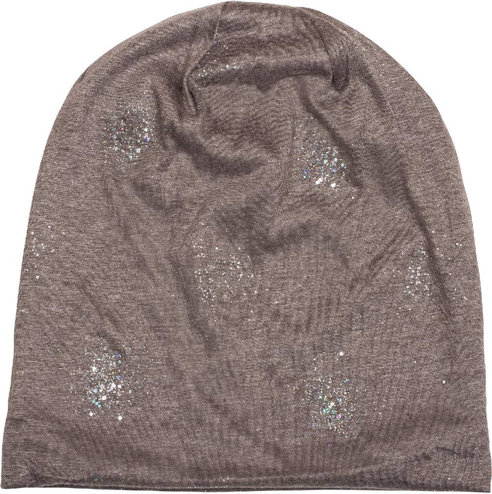 Stylebreaker Beanie Mütze mit Glitzer und Pailletten Online