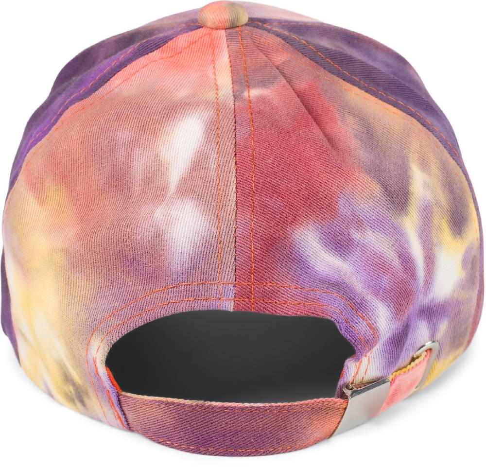 Stylebreaker Baseballcap mit Batik Muster im Angebot