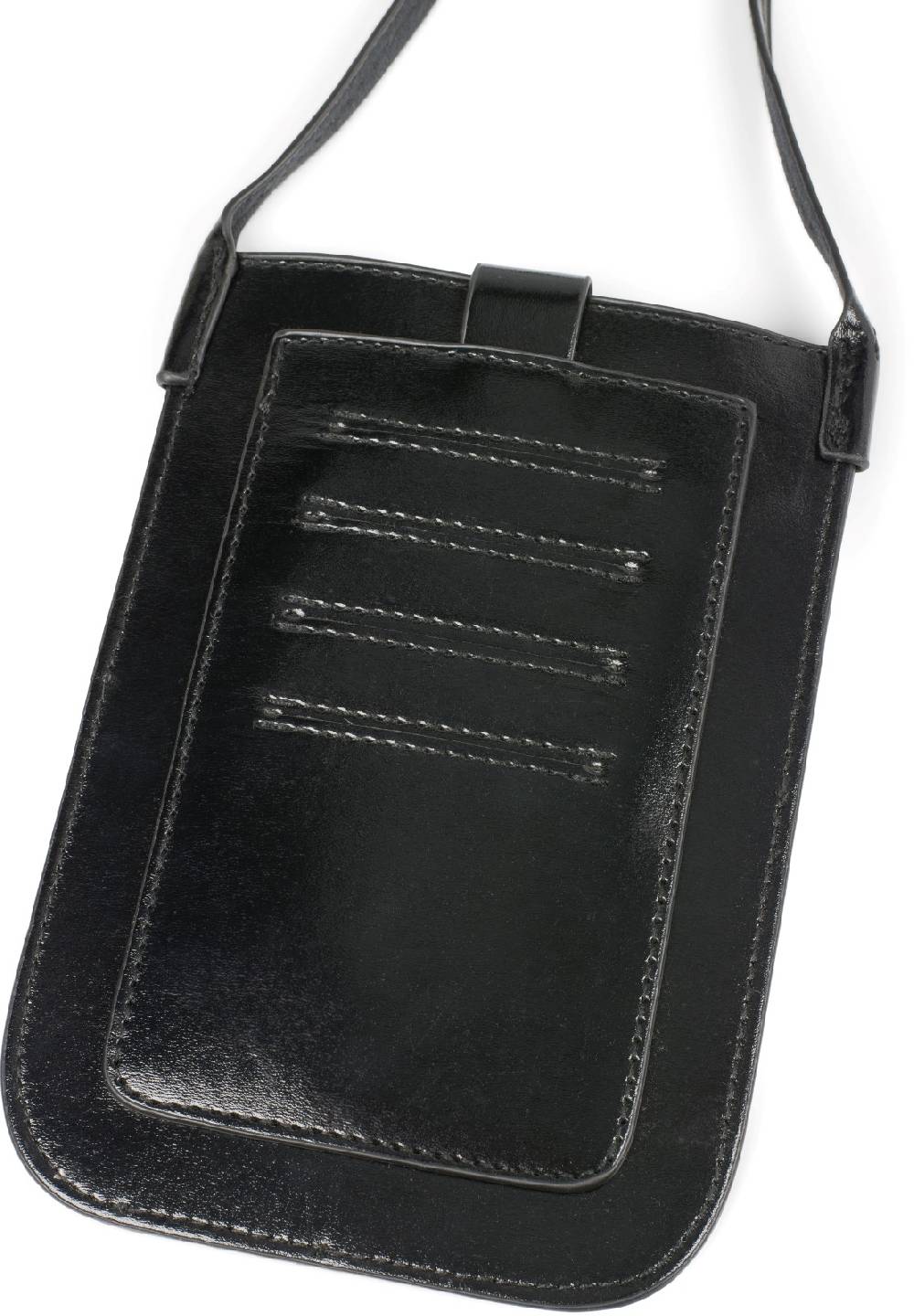 Stylebreaker Handy Umhängetasche Metallic Optik Sonderangebot