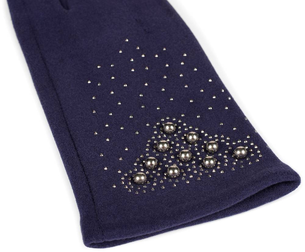 Stylebreaker Touchscreen Handschuhe mit Strass und Perlen Black Friday