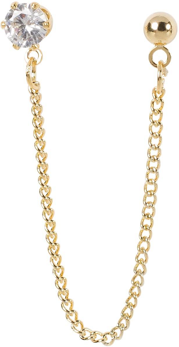 Stylebreaker 4-Teiliges Hoops und Ohrstecker Set mit Strass Große Rabatte