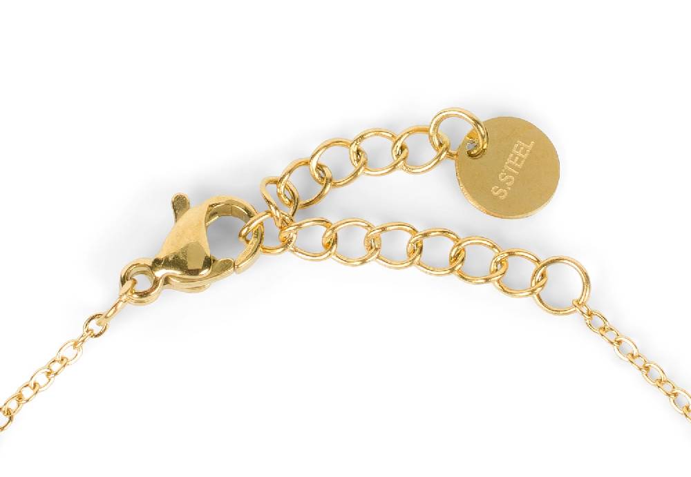 Stylebreaker Edelstahl Armkette mit Münz Anhängern Räumungsverkauf