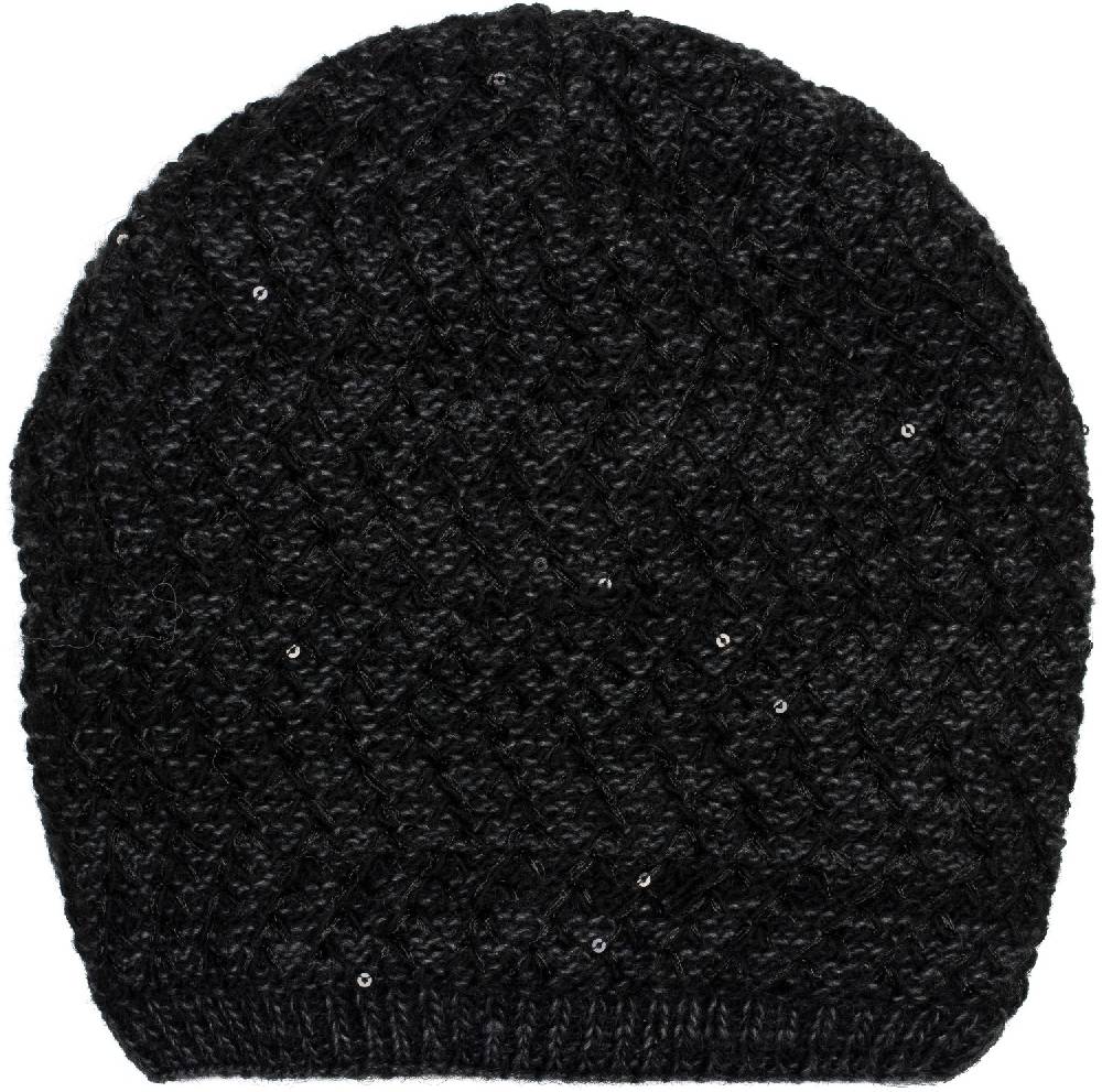 Stylebreaker Strick Beanie Mütze mit Pailletten Super Sparpreis