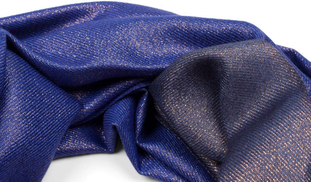 Stylebreaker 2-Farbiger Glitzer Schal mit Fransen Wochenangebot