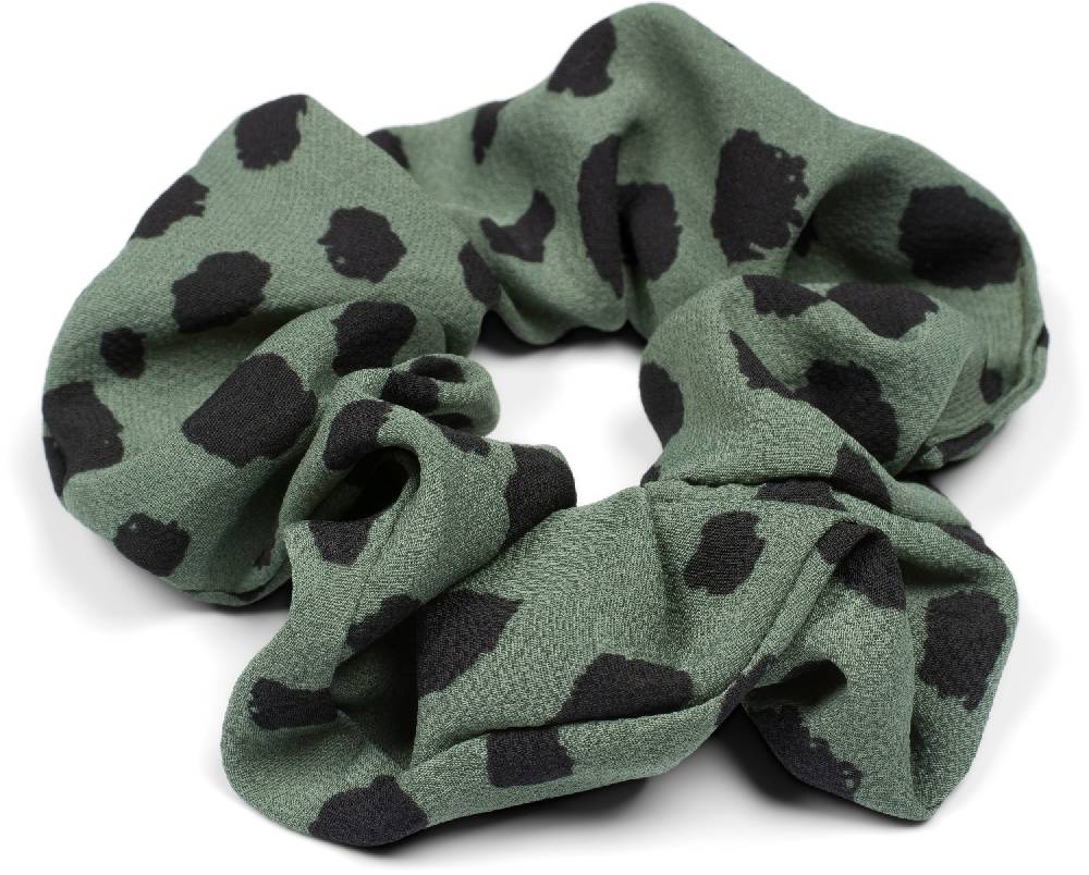 Stylebreaker Scrunchie Haargummi Dalmatiner Punkte Muster JETZT KAUFEN
