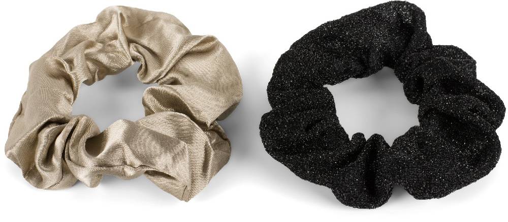 Stylebreaker 2-Teiliges Scrunchie Haargummi Set Sonderangebot der Fabrik