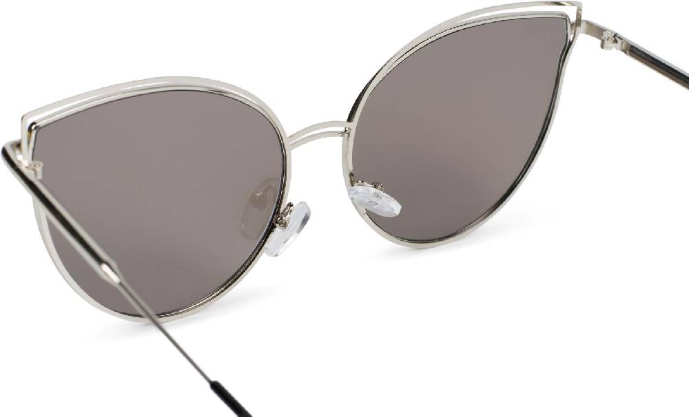 Stylebreaker Cat Eye Sonnenbrille mit doppeltem Rahmen Rabatt