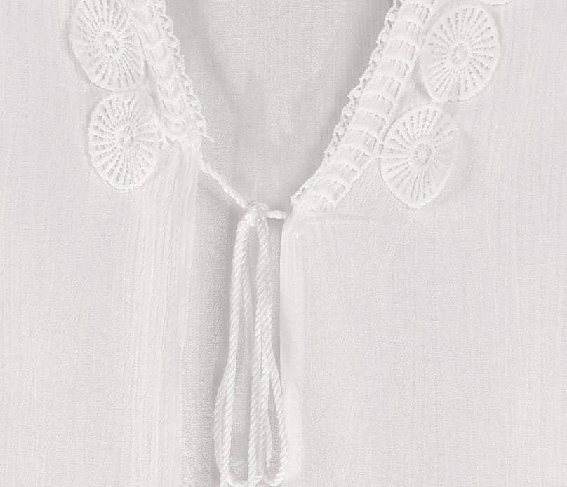 Stylebreaker Leichter Kurzarm Kimono mit Stickerei Günstig kaufen