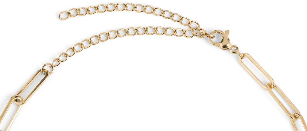 Stylebreaker Edelstahl Glieder Halskette Begrenztes Angebot