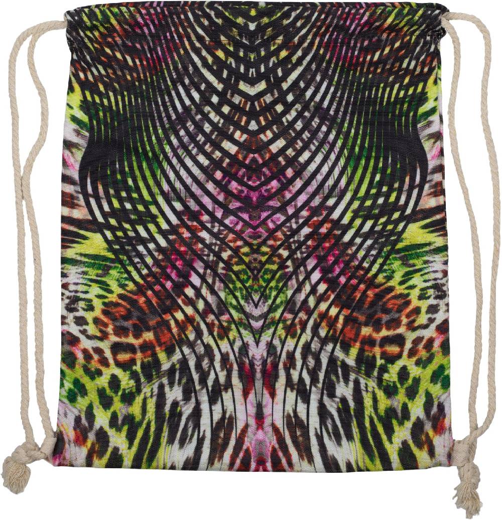 Stylebreaker Turnbeutel Dschungel Print VIP-Rabatte