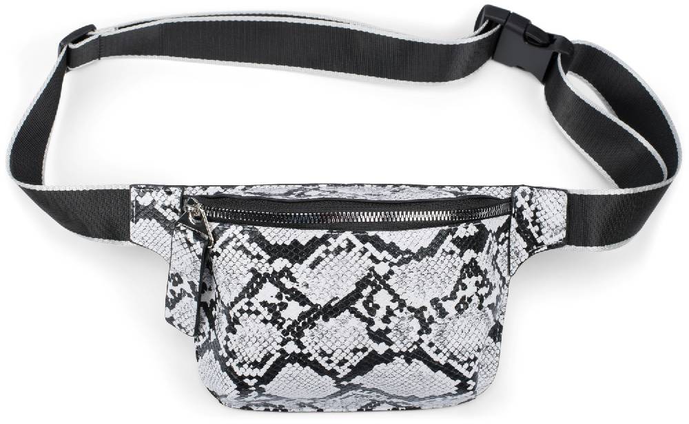 Stylebreaker Bauchtasche mit Schlangen Muster, Gürteltasche Super Sparpreis
