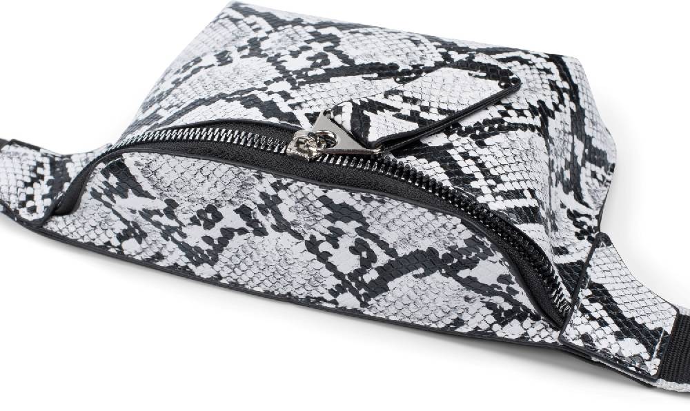 Stylebreaker Bauchtasche mit Schlangen Muster, Gürteltasche Super Sparpreis