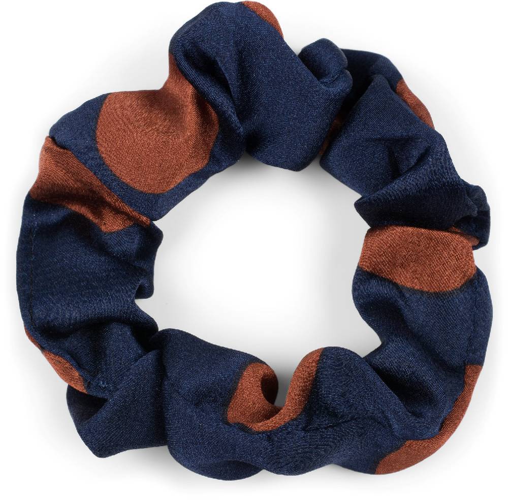 Stylebreaker Scrunchie Haargummi Polka Dots mit Schleife Kostenlose Rückgabe