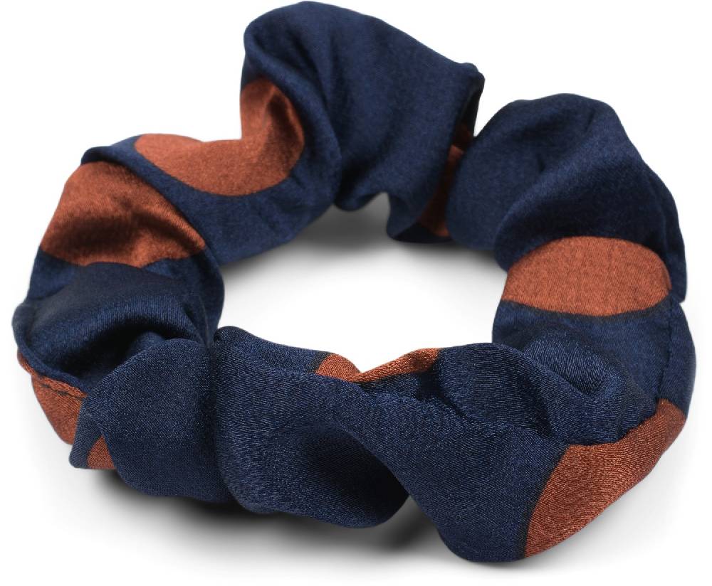 Stylebreaker Scrunchie Haargummi Polka Dots mit Schleife Kostenlose Rückgabe