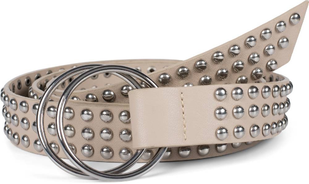 Stylebreaker Taillengürtel mit Kugelnieten und Ringschnalle Neueste Stile