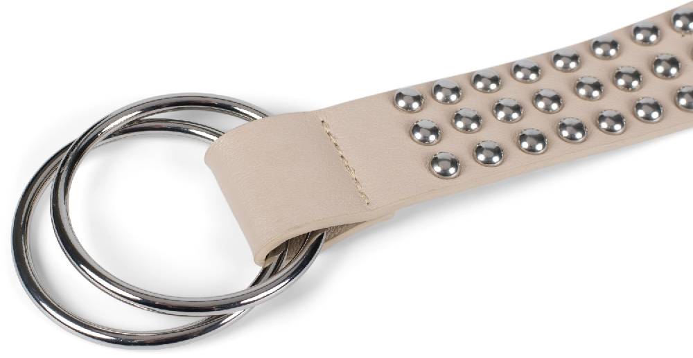 Stylebreaker Taillengürtel mit Kugelnieten und Ringschnalle Neueste Stile