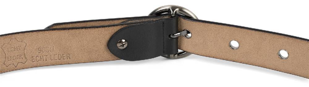 Stylebreaker Leder Gürtel mit Lochnieten Bis zu 65% Rabatt