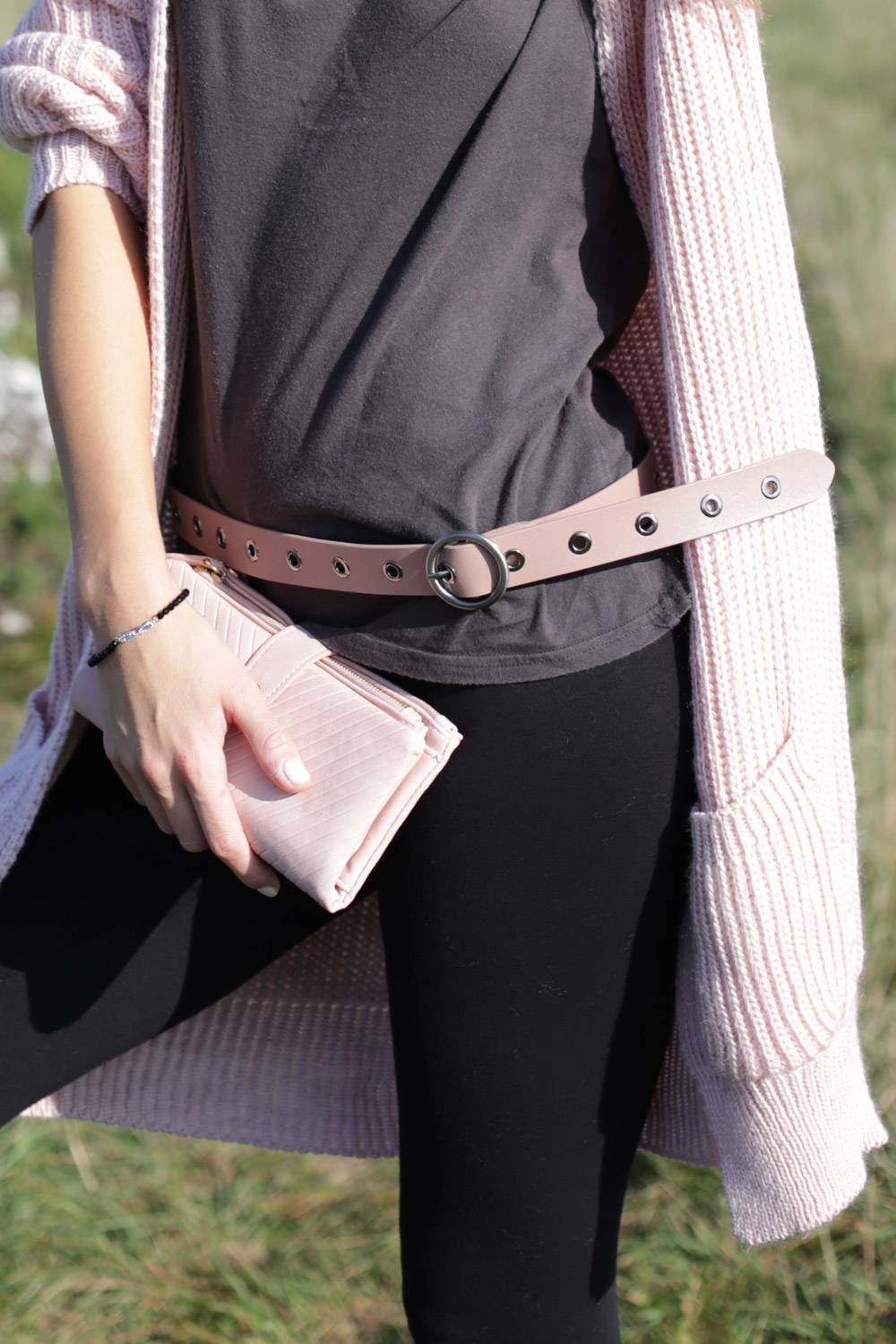 Stylebreaker Leder Gürtel mit Lochnieten Bis zu 65% Rabatt