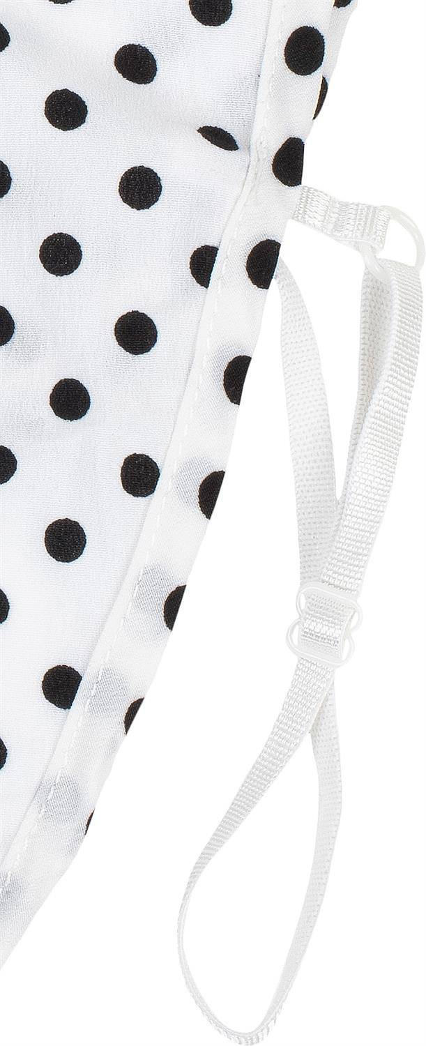 Stylebreaker Blusenkragen mit Punkte Muster Sonderangebot der Fabrik