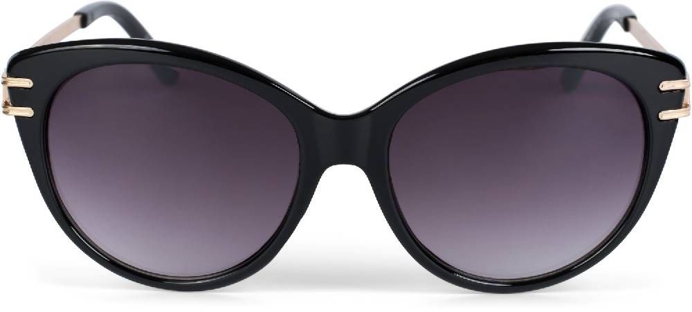 Stylebreaker Cat-Eye Schmetterling Sonnenbrille mit Metallbügel Nur noch ein Tag übrig