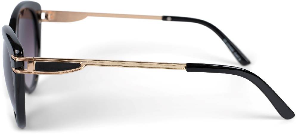 Stylebreaker Cat-Eye Schmetterling Sonnenbrille mit Metallbügel Nur noch ein Tag übrig