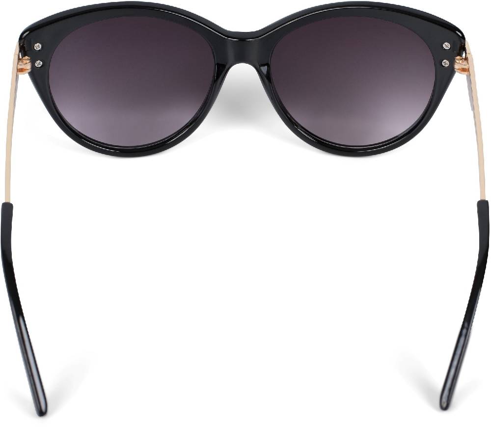 Stylebreaker Cat-Eye Schmetterling Sonnenbrille mit Metallbügel Nur noch ein Tag übrig