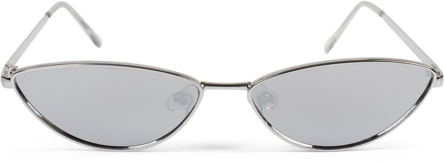 Stylebreaker Schmale Cateye Sonnenbrille mit Metallrahmen Clearance-Verkauf