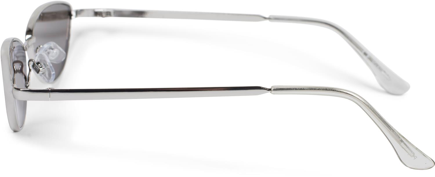 Stylebreaker Schmale Cateye Sonnenbrille mit Metallrahmen Clearance-Verkauf