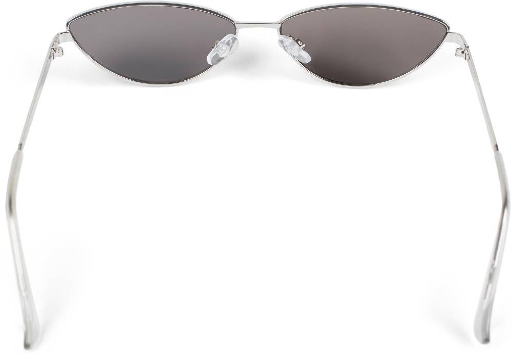 Stylebreaker Schmale Cateye Sonnenbrille mit Metallrahmen Clearance-Verkauf
