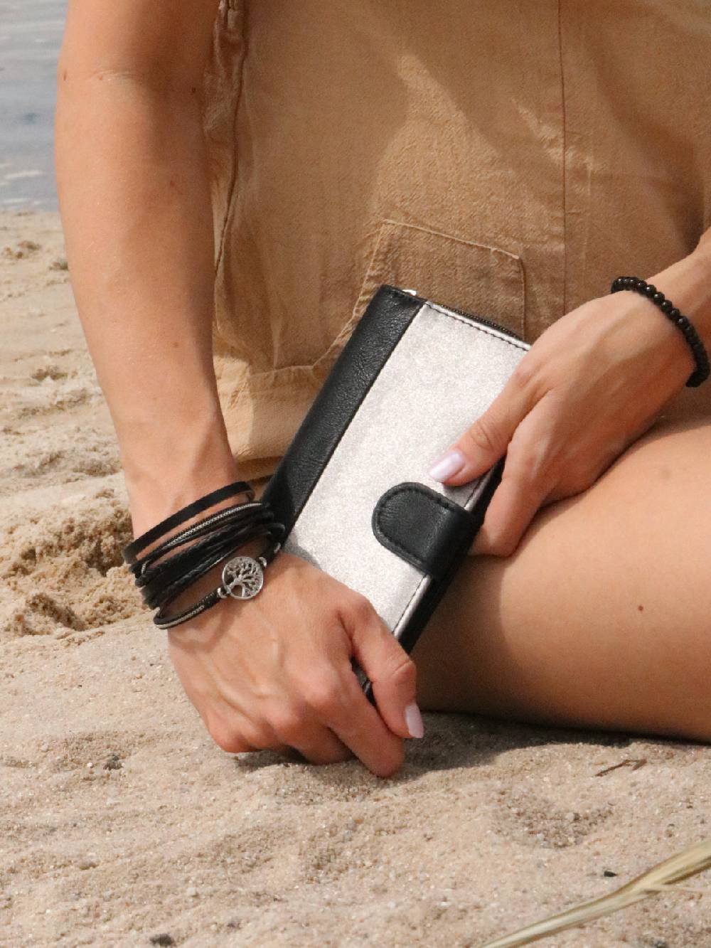 Stylebreaker Wickelarmband mit Perlen, Kette & Lebensbaum Begrenzt auf 3 Tage