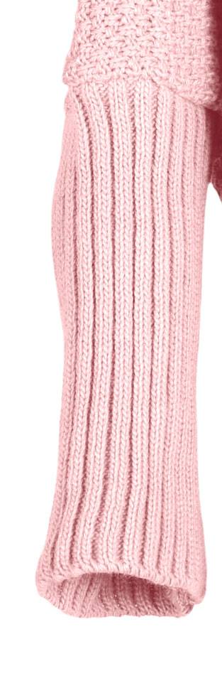 Stylebreaker Oversize Strickpullover mit Perlmuster und Rollkragen zollfrei