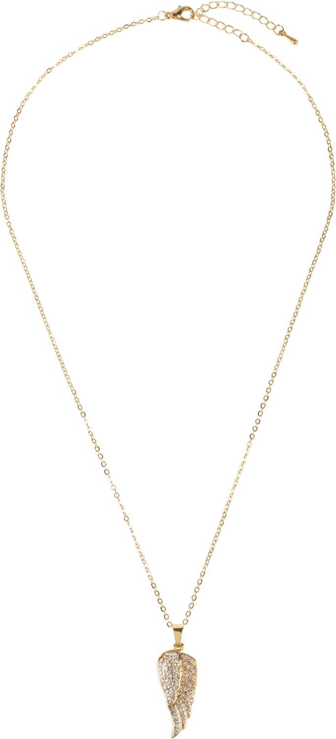 Stylebreaker Schmuck Set Halskette mit Flügel und Ohrringe Fabrikpreis